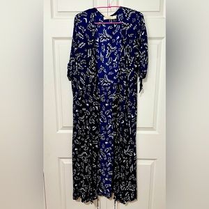 Wrap dress Navy Blue